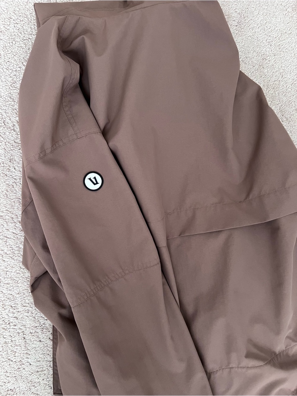Vuori Brown Women's Elijo Rain Jacket - Picture 5 of 5